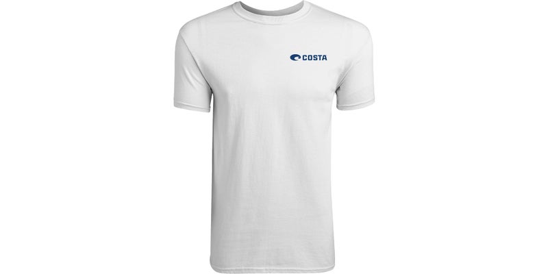 Costa Del Mar Topwater Short Sleeve T Shirt, White, X-Large - Image 2